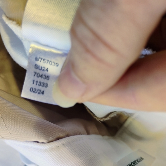 LOFT Peyton Trouser Shorts Womens 4 White Pleated 7" Inseam Mature Sophisticated - Picture 10 of 16